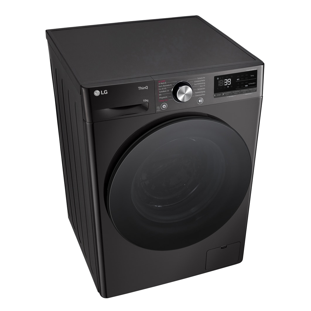 LG Waschmaschine Weiß (A-10%*, 11 kg, 1.350 U./Min.) mit AI DD® & TurboWash®360° | F4WR700YB, F4WR700YB