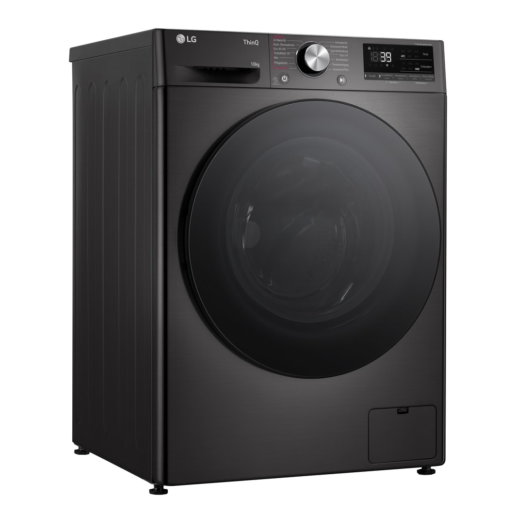 LG Waschmaschine Weiß (A-10%*, 11 kg, 1.350 U./Min.) mit AI DD® & TurboWash®360° | F4WR700YB, F4WR700YB