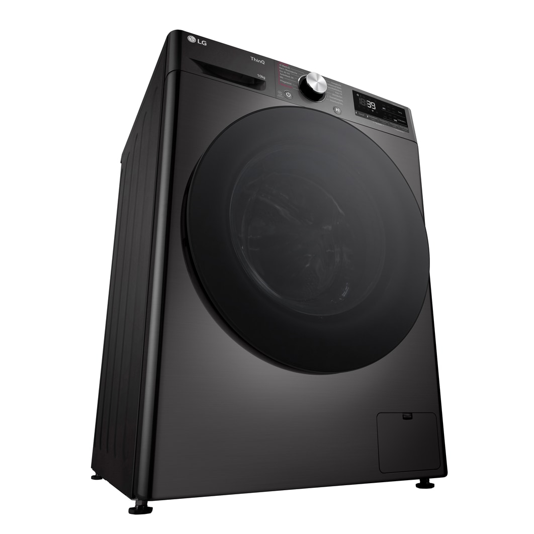 LG Waschmaschine Weiß (A-10%*, 11 kg, 1.350 U./Min.) mit AI DD® & TurboWash®360° | F4WR700YB, F4WR700YB