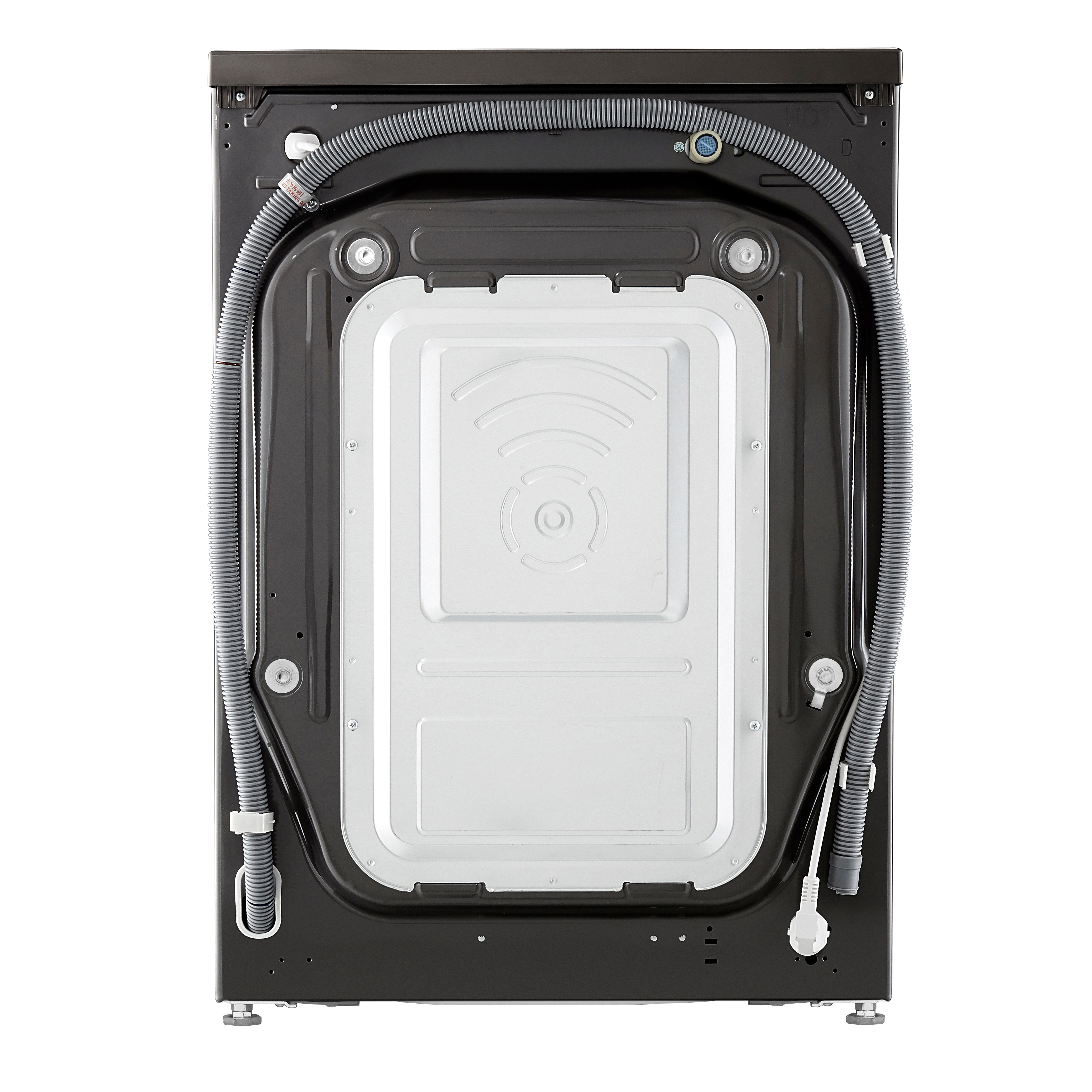 LG Waschmaschine Weiß (A-10%*, 11 kg, 1.350 U./Min.) mit AI DD® & TurboWash®360° | F4WR700YB, F4WR700YB