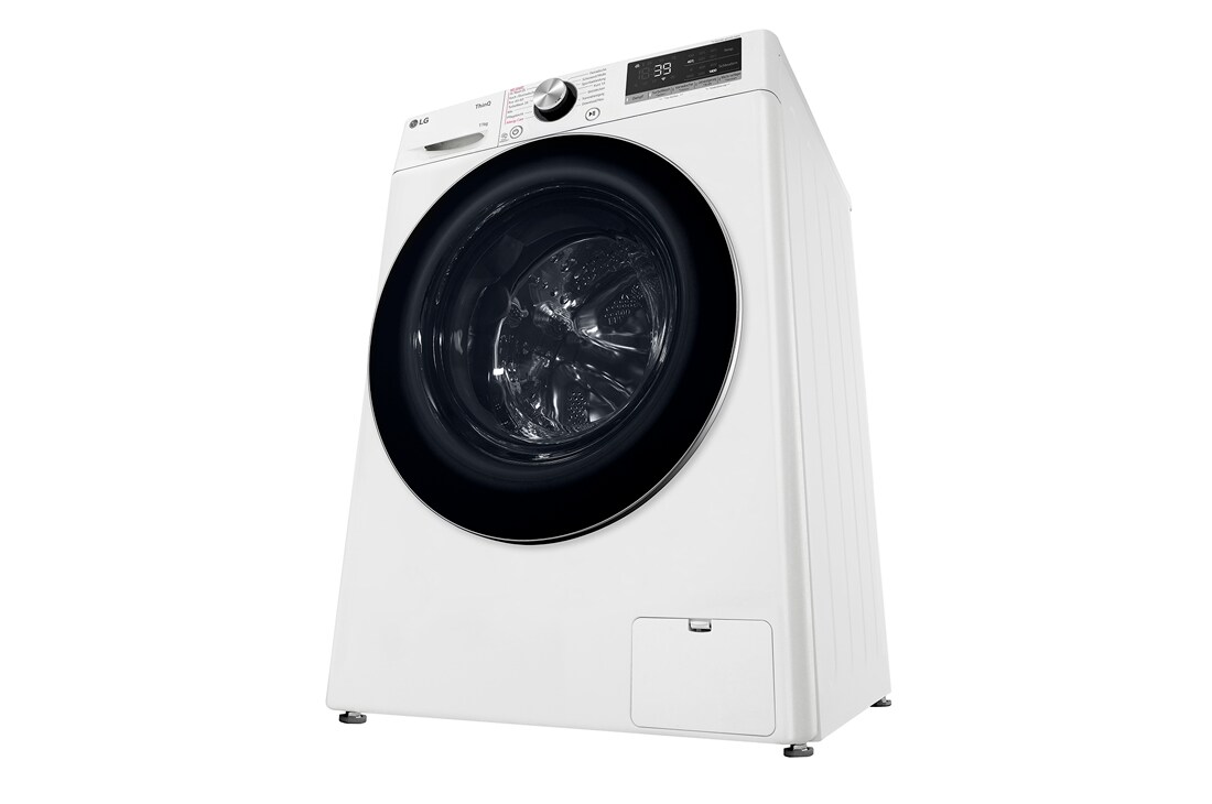 LG Waschmaschine Weiß (EEK A-10%*, 11 kg, 1.350 U./Min.) mit AI DD® & TurboWash®360° | F4WR7012, F4WR7012