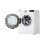 Waschmaschine mit 11 kg Kapazität | EKK A | 1400 U./Min. | Weiß mit  Chrom-Bullaugenring | F4WR7012 - F4WR7012 | LG DE
