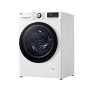 LG Waschmaschine Weiß (A-10%*, 11 kg, 1.350 U./Min.) mit AI DD® & TurboWash®360° | F4WR7012, F4WR7012