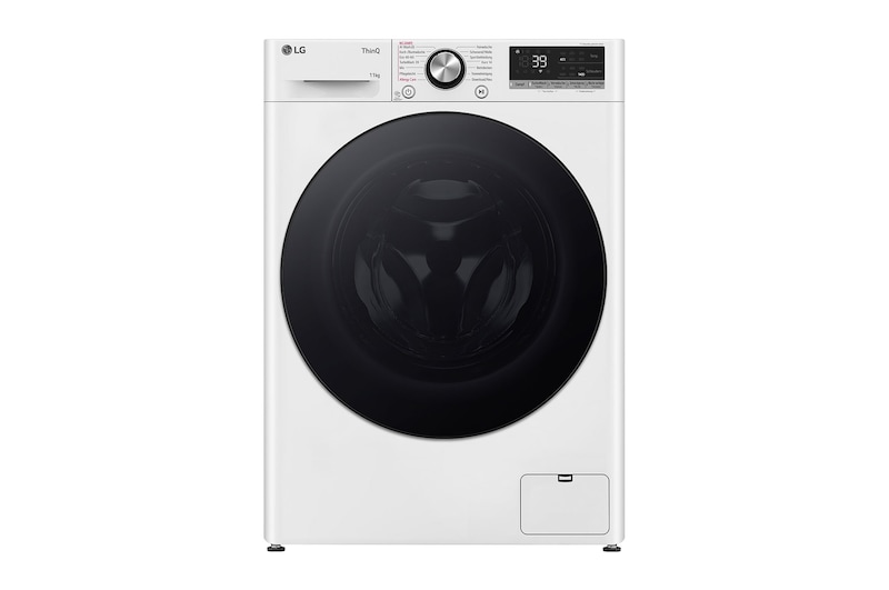 LG Waschmaschine Weiß (A-10%*, 11 kg, 1.350 U./Min.) mit AI DD® & TurboWash®360° | F4WR701Y, F4WR701Y