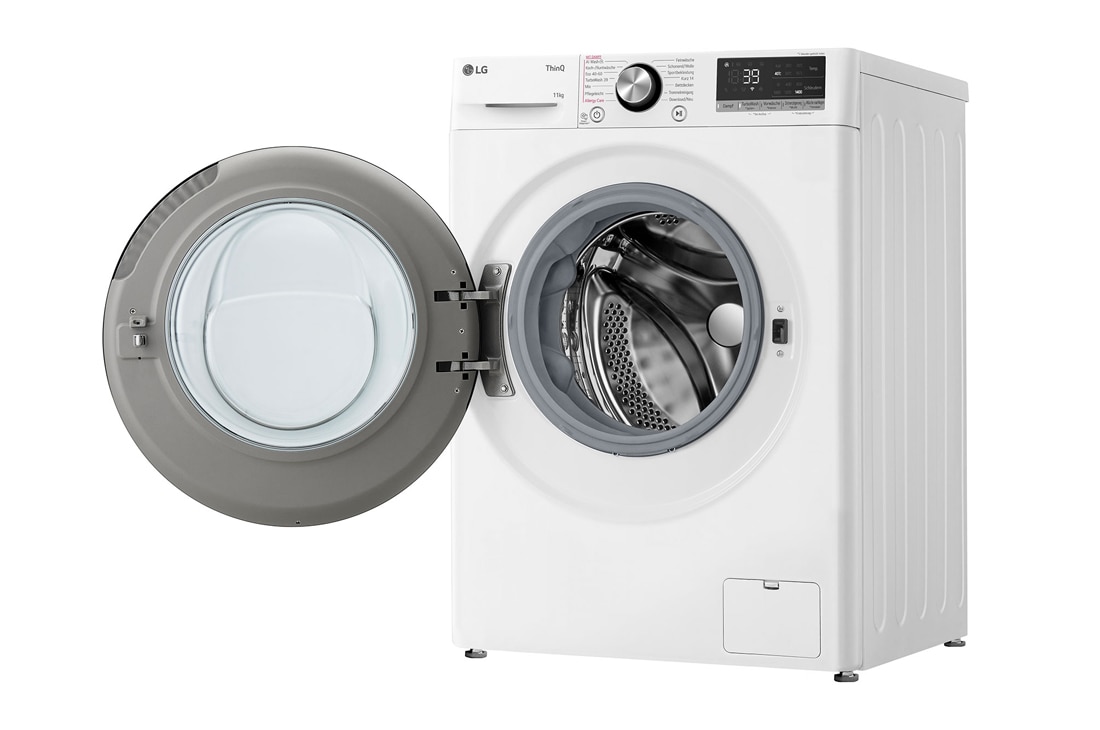 LG Waschmaschine Weiß (EEK A-10%*, 11 kg, 1.350 U./Min.) mit AI DD® & TurboWash®360° | F4WR701Y, F4WR701Y