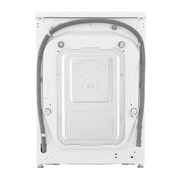 LG Waschmaschine mit 11 kg Kapazität | EEK A | 1.400 U./Min. | Weiß mit schwarzem Bullaugenring | F4WR701Y, F4WR701Y