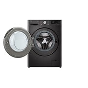 LG Waschmaschine Schwarz (A-10%*, 11 kg, 1.350 U./Min.) mit AI DD® & TurboWash®360° | F4WR701YB, F4WR701YB