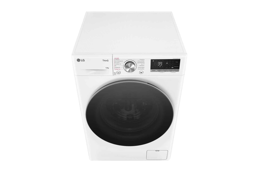 LG Waschmaschine Weiß (A-20%*, 13 kg, 1.360 U./Min.) mit AI DD® & TurboWash®360° | F4WR7031, F4WR7031