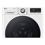 LG Waschmaschine mit 13 kg Kapazität | EEK A | 1.400 U./Min. | Weiß mit schwarzem Bullaugenring | F4WR703Y, F4WR703Y