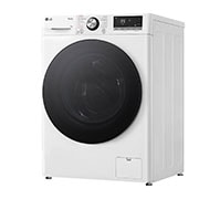 LG Waschmaschine mit 13 kg Kapazität | EEK A | 1.400 U./Min. | Weiß mit schwarzem Bullaugenring | F4WR703Y, F4WR703Y