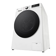 LG Waschmaschine mit 13 kg Kapazität | EEK A | 1.400 U./Min. | Weiß mit schwarzem Bullaugenring | F4WR703Y, F4WR703Y