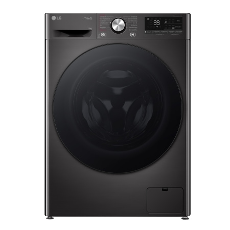 Waschmaschine mit 13 kg Kapazität | Black A | - | U./Min. DE Bullaugenring schwarzem F4WR703YB mit F4WR703YB | LG | EEK Platinum 1.400