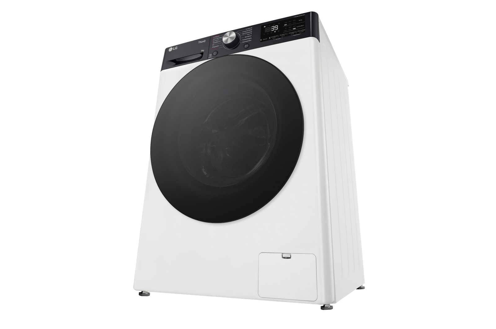 LG Waschmaschine (9 kg, 1.400 U./Min., EEK A -10%*) mit schwarzem Bullaugenring | F4WR709YP, F4WR709YP
