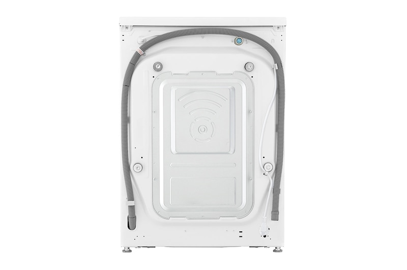 LG Waschmaschine mit 7 kg Kapazität | 1.400 U./Min. | Weiß mit weißem Bullaugenring | F4WV107P3C, F4WV107P3C