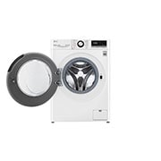LG Waschmaschine mit AI DD® | 8 kg | Energieeffizienzklasse C | 1.400 U./Min.| Steam | 6 Motion®| Neue Wohlfühl-Trommel, F4WV308SB