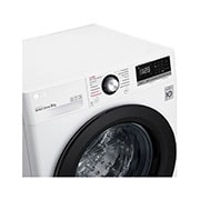 LG Waschmaschine mit AI DD® | 8 kg | Energieeffizienzklasse C | 1.400 U./Min.| Steam | 6 Motion®| Neue Wohlfühl-Trommel, F4WV308SB
