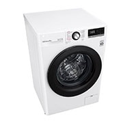LG Waschmaschine mit AI DD® | 8 kg | Energieeffizienzklasse C | 1.400 U./Min.| Steam | 6 Motion®| Neue Wohlfühl-Trommel, F4WV308SB