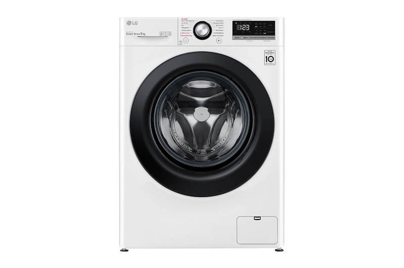 LG Waschmaschine | 9kg | Energieeffizienzklasse B | AI DD® | Steam, F4WV309SB