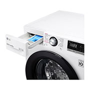 LG Waschmaschine | 9kg | Energieeffizienzklasse B | AI DD® | Steam, F4WV309SB