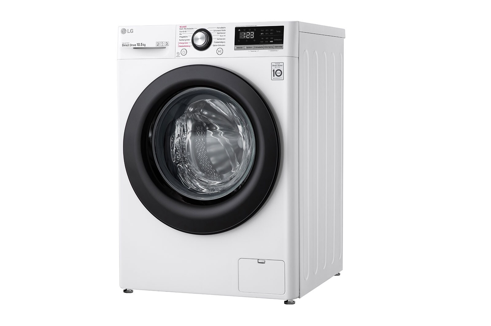 LG Waschmaschine | 10,5 kg | Energieeffizienzklasse B | AI DD® | Steam, F4WV310SB