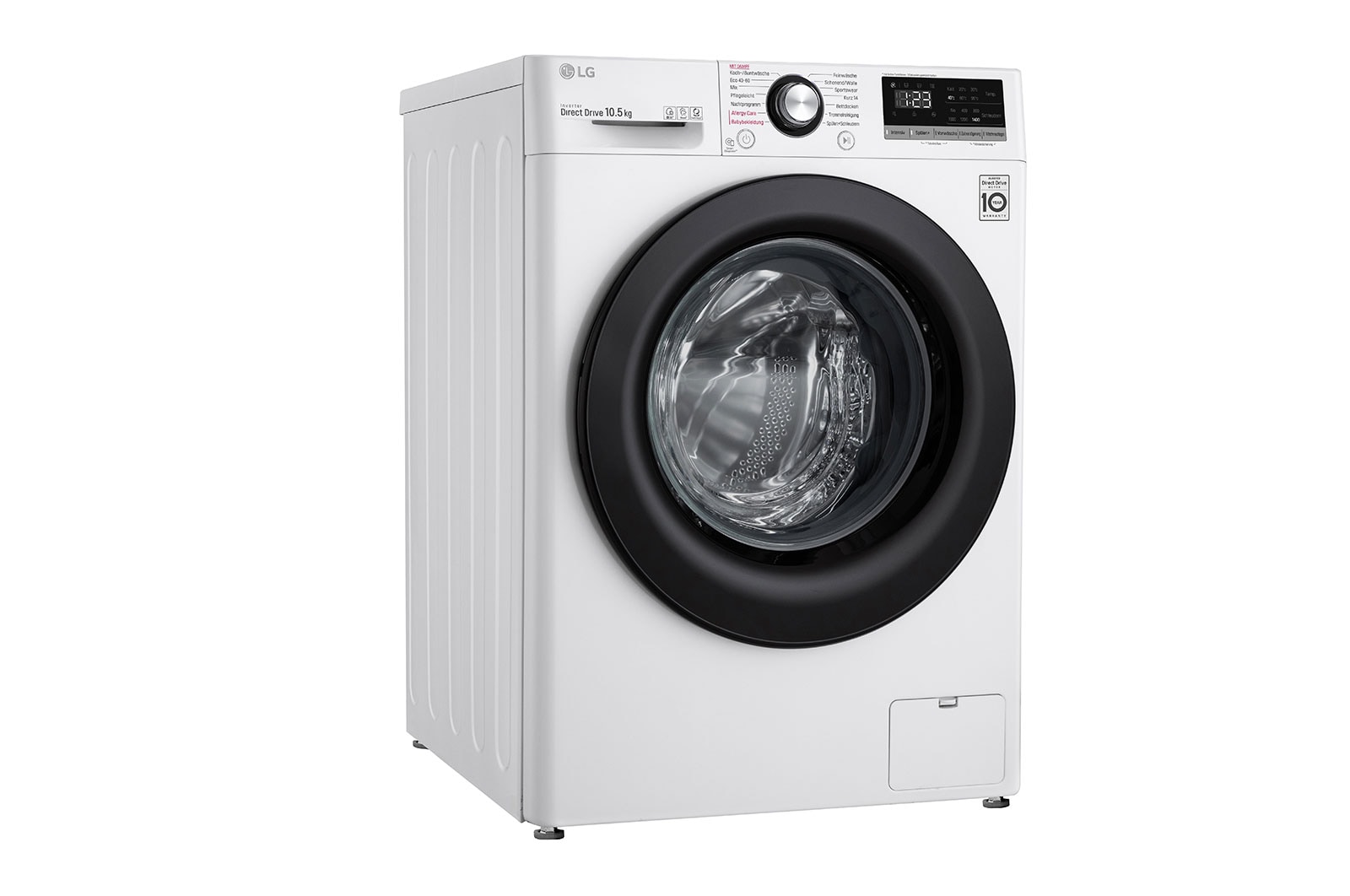 LG Waschmaschine | 10,5 kg | Energieeffizienzklasse B | AI DD® | Steam, F4WV310SB
