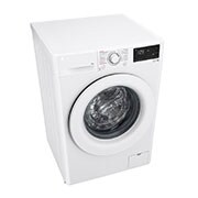 LG Waschmaschine mit 9 kg Kapazität | Energieeffizienzklasse A | 1.400 U./Min. | Weiß mit weißem Bullaugenring  |  F4WV3193, F4WV3193