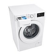 LG Waschmaschine mit 9 kg Kapazität | Energieeffizienzklasse A | 1.400 U./Min. | Weiß mit weißem Bullaugenring  |  F4WV3193, F4WV3193