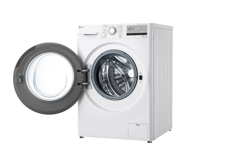 LG Waschmaschine mit 10,5 kg Kapazität I Energieeffizienzklasse B I 1.400 U./Min. I Weiß I F4WV31X3G, F4WV31X3G