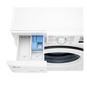 LG Waschmaschine mit 10,5 kg Kapazität I Energieeffizienzklasse B I 1.400 U./Min. I Weiß I F4WV31X3G, F4WV31X3G