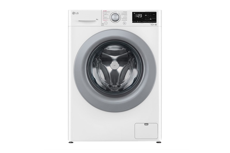 LG Waschmaschine | 8 kg | EEK A | AI DD® | Steam | 1.400 U./Min.| TurboWash® 360° | F4WV3284, F4WV3284