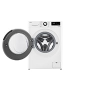 LG Waschmaschine Weiß (A, 8 kg, 1.360 U./Min.) mit AI DD® & TurboWash®360° | F4WV4085, F4WV4085