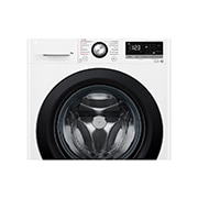 LG Waschmaschine Weiß (A, 8 kg, 1.360 U./Min.) mit AI DD® & TurboWash®360° | F4WV4085, F4WV4085