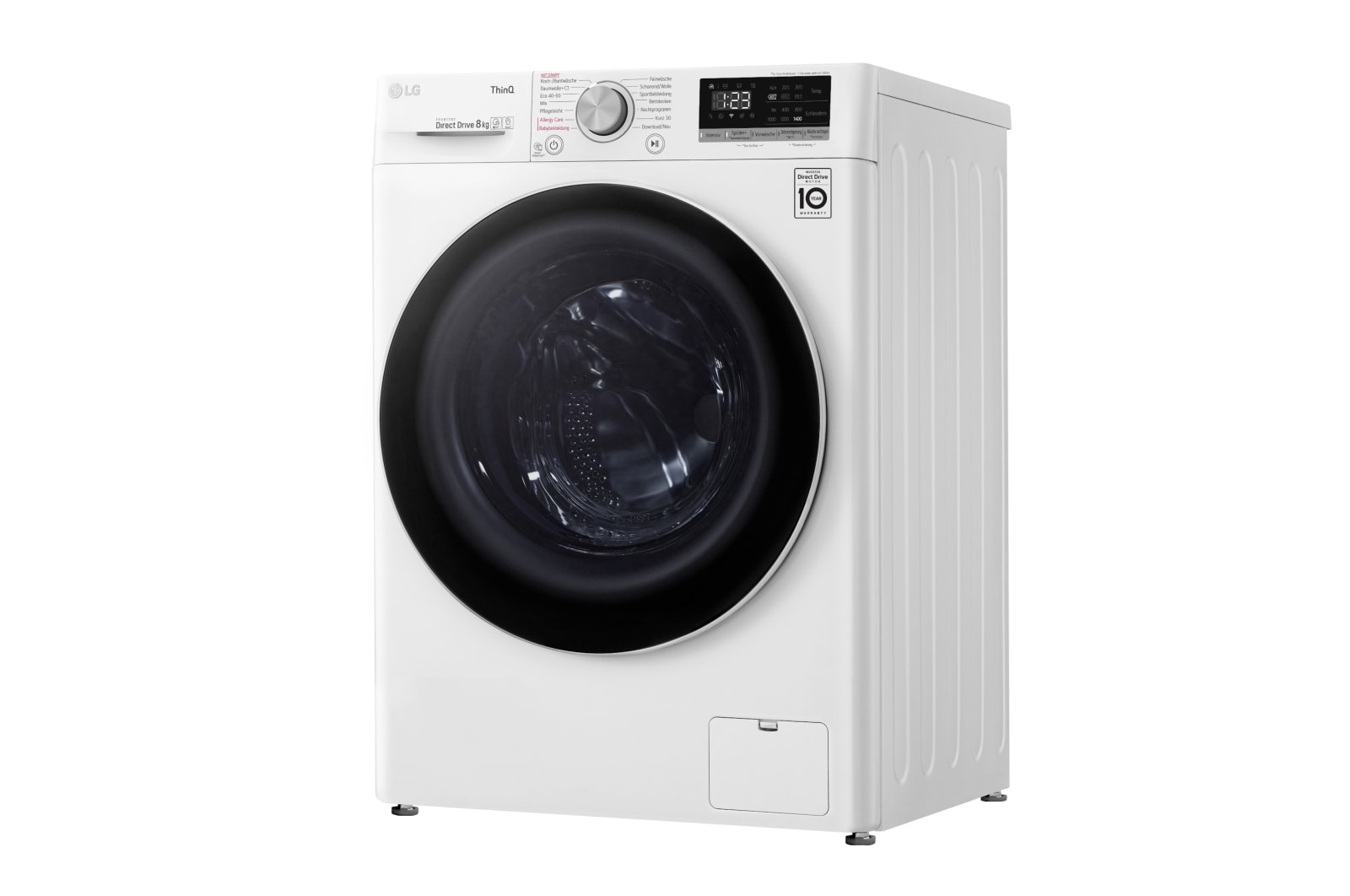 LG Waschmaschine | 8 kg | Energieeffizienzklasse D | AI DD® | Steam, F4WV408S0