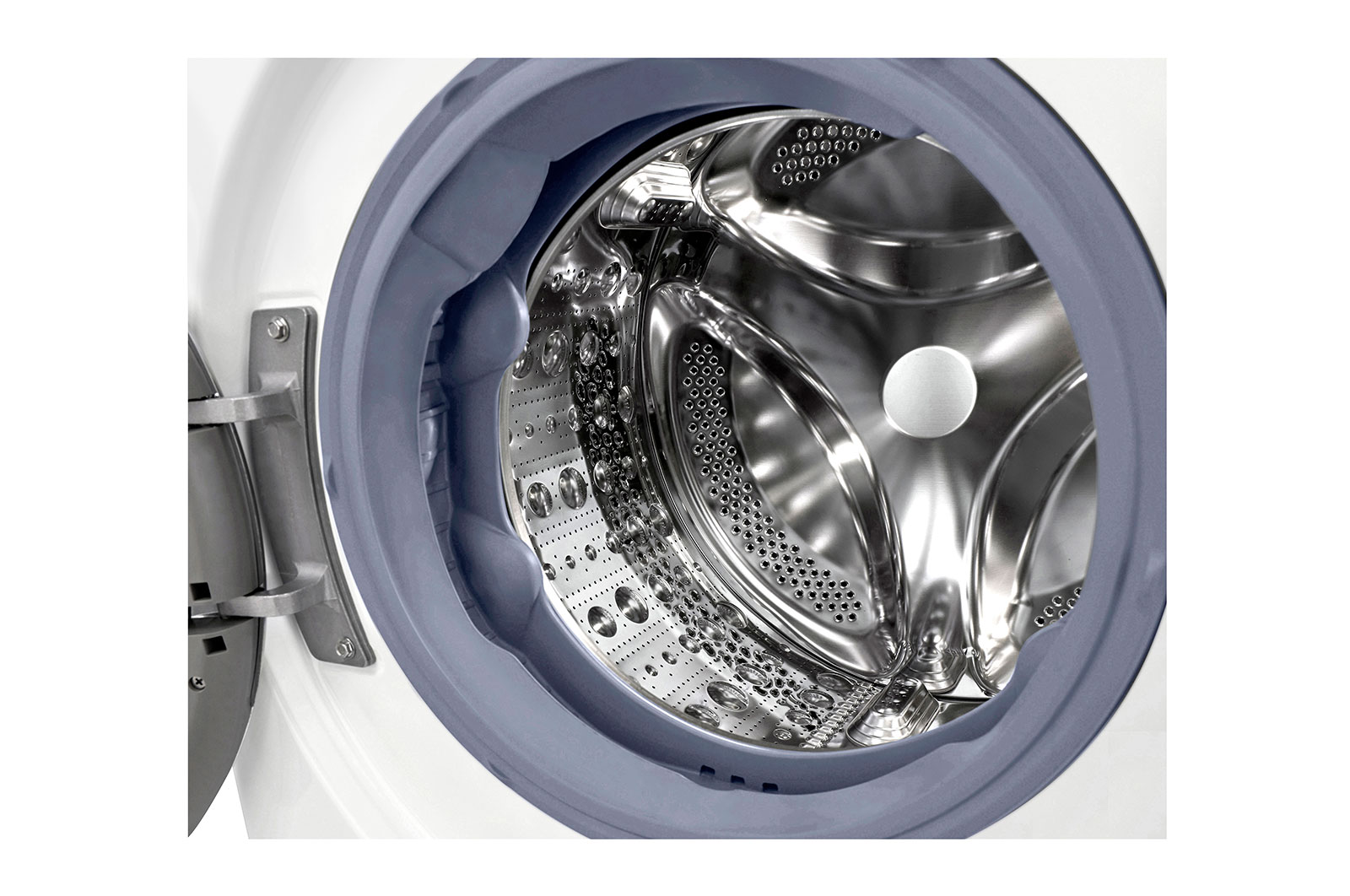 LG Waschmaschine mit 8 kg Kapazität | Energieeffizienzklasse B | 1.400 U./Min. | Weiß mit weißem Bullaugenring | F4WV408S0B , F4WV408S0B