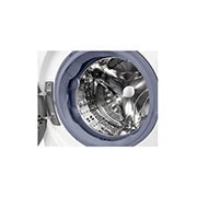 LG Waschmaschine mit 8 kg Kapazität | Energieeffizienzklasse B | 1.400 U./Min. | Weiß mit weißem Bullaugenring | F4WV408S0B , F4WV408S0B