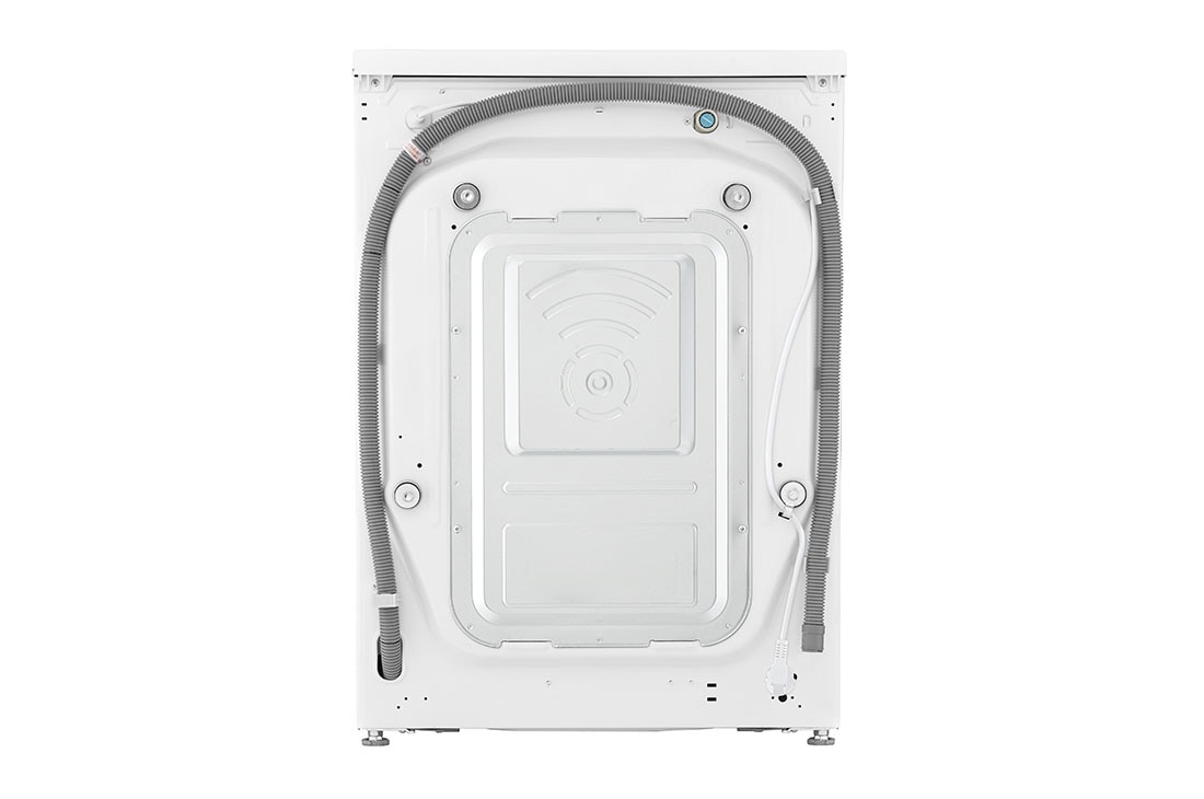LG Waschmaschine (8 kg, 1.400 U./Min., EEK A) mit weißem Bullaugenring | F4WV5080, F4WV5080
