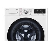 LG Waschmaschine (8 kg, 1.400 U./Min., EEK A) mit weißem Bullaugenring | F4WV5080, F4WV5080