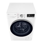 LG Waschmaschine (8 kg, 1.400 U./Min., EEK A) mit weißem Bullaugenring | F4WV5080, F4WV5080