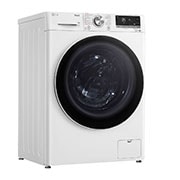 LG Waschmaschine (8 kg, 1.400 U./Min., EEK A) mit weißem Bullaugenring | F4WV5080, F4WV5080