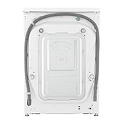 LG Waschmaschine (8 kg, 1.400 U./Min., EEK A) mit weißem Bullaugenring | F4WV5080, F4WV5080