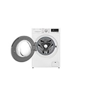 LG Waschmaschine Weiß (A, 8 kg, 1.360 U./Min.) mit AI DD® & TurboWash®360° | F4WV7080, F4WV7080