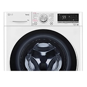 LG Waschmaschine Weiß (A, 8 kg, 1.360 U./Min.) mit AI DD® & TurboWash®360° | F4WV7080, F4WV7080