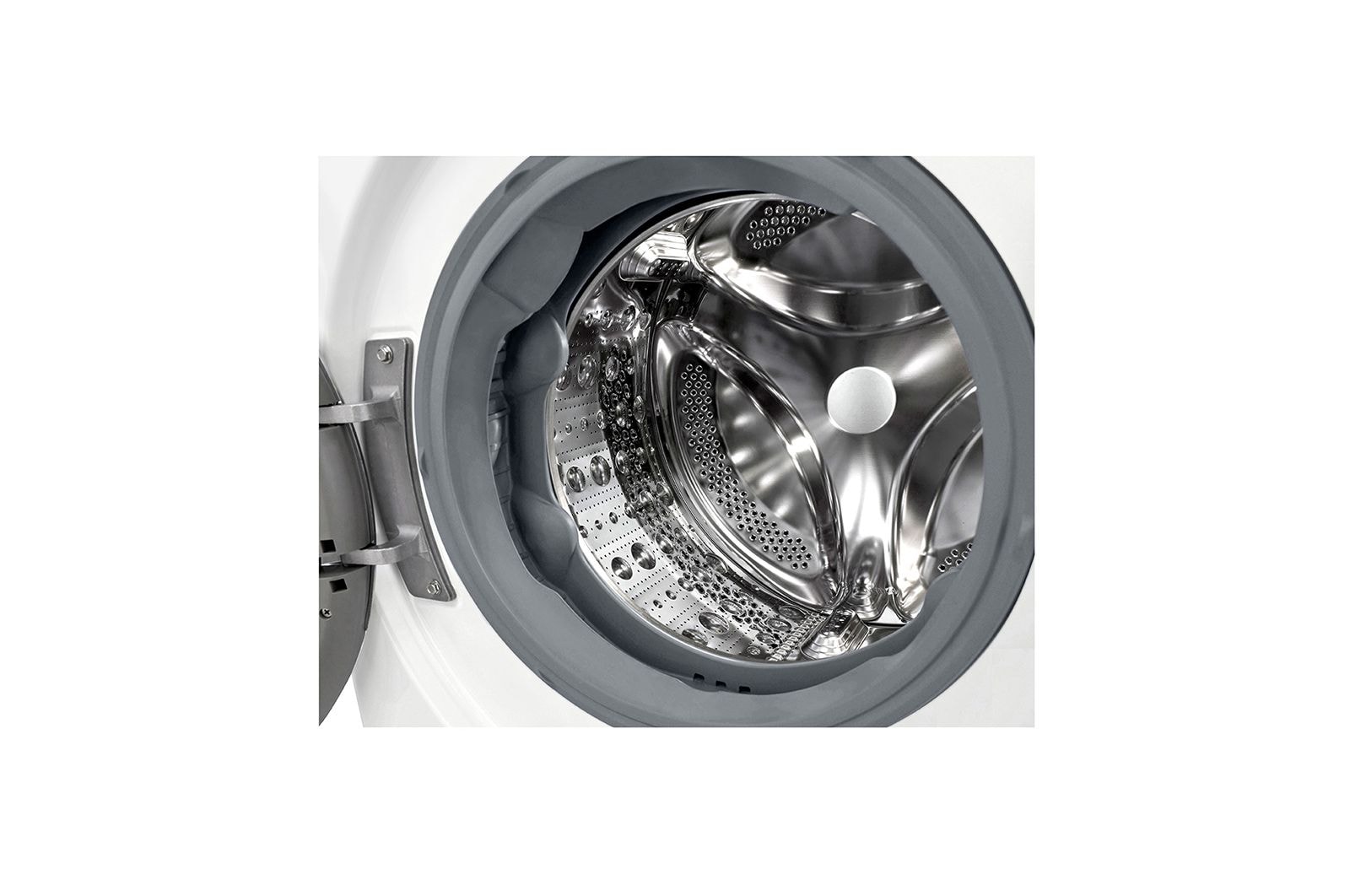 LG Waschmaschine Weiß (A, 8 kg, 1.360 U./Min.) mit AI DD® & TurboWash®360° | F4WV7080, F4WV7080