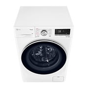 LG Waschmaschine mit 9 kg Kapazität  | Energieeffizienzklasse A | 1.400 U./Min. | Weiß mit weißem Bullaugenring | F4WV7090, F4WV7090