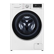 LG Waschmaschine mit 10,5 kg Kapazität | Energieeffizienzklasse A | 1.400 U./Min. | Weiß mit weißem Bullaugenring | F4WV70X0, F4WV70X0