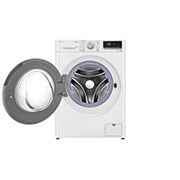 LG Waschmaschine mit 10,5 kg Kapazität | Energieeffizienzklasse A | 1.400 U./Min. | Weiß mit weißem Bullaugenring | F4WV70X0, F4WV70X0