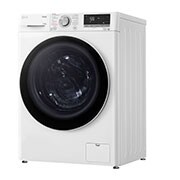 LG Waschmaschine mit 10,5 kg Kapazität | Energieeffizienzklasse A | 1.400 U./Min. | Weiß mit weißem Bullaugenring | F4WV70X0, F4WV70X0