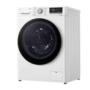 Waschmaschine mit 10,5 kg Kapazität | Energieeffizienzklasse A | 1.400 U./ Min. | Weiß mit weißem Bullaugenring | F4WV70X1 - F4WV70X1 | LG DE