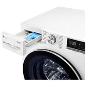 LG Waschmaschine mit AI DD® | 10,5 kg | Energieeffizienzklasse A | 1.400 U./Min. | Steam | TurboWash® 360° | Wi-Fi-Funktion , F4WV710P1E