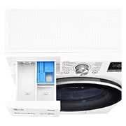 LG Waschmaschine mit AI DD® | 10,5 kg | Energieeffizienzklasse A | 1.400 U./Min. | Steam | TurboWash® 360° | Wi-Fi-Funktion , F4WV710P1E